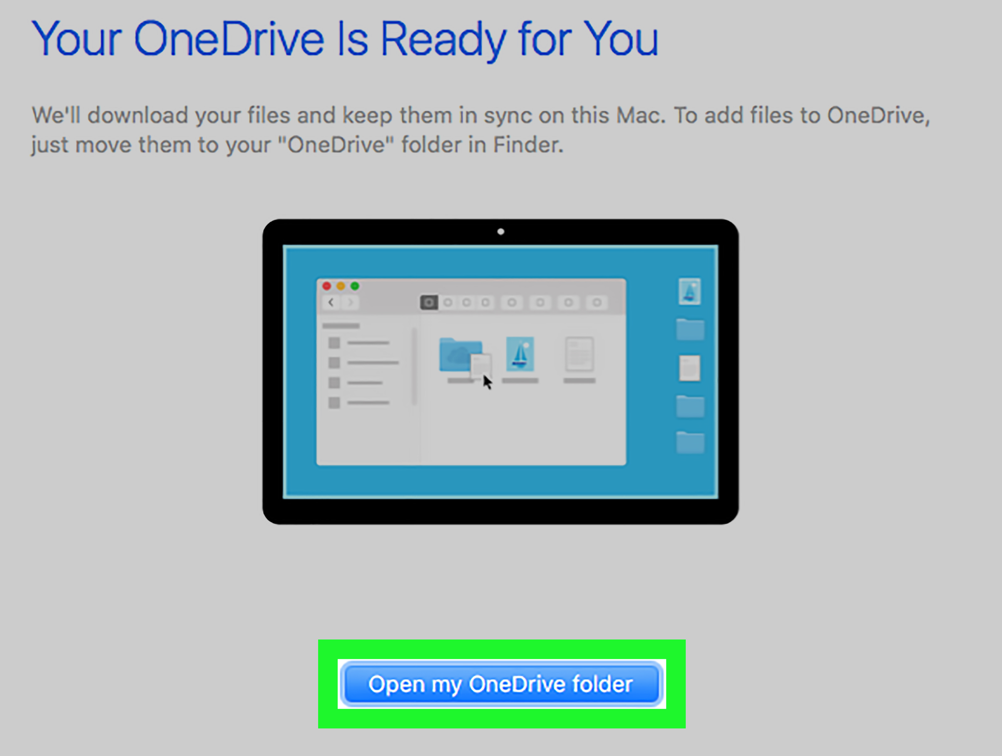 onedrifve client for mac