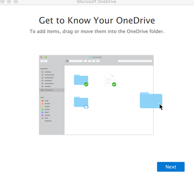 onedrifve client for mac