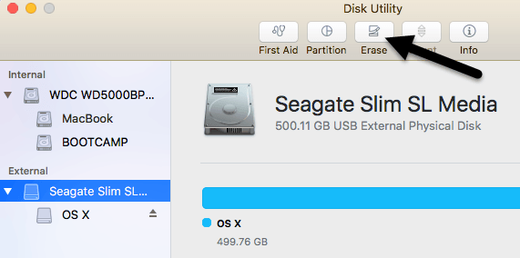 choose external hard drive for mac